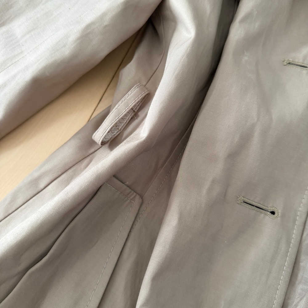 Halogen Tan Trench Coat - Picture 3 of 4